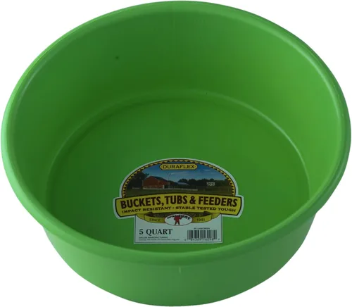 Miniatura 3 de Little Giant® Bandeja de Utilidad de Plástico Bandeja de Alimentación Cubo de Alimentación para Ganado Duradero y Versátil Fabricado en EE.UU.