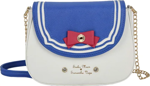 Sunwel Fashion Bolso cruzado pequeño Kawaii Anime Cosplay bolso de hombro con cadena de lazo