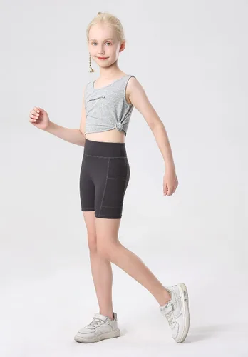 Miniatura 5 de MERIABNY Pantalones cortos de voleibol para niñas de 6 a 13 años