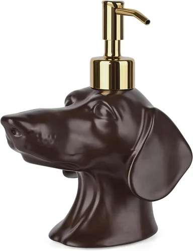 Miniatura 9 de Dispensador con Forma de Bulldog Francés de Jabón/Loción/Desinfectante de Manos Dispensador con Bomba de Cerámica de Acero Inoxidable Bulldog