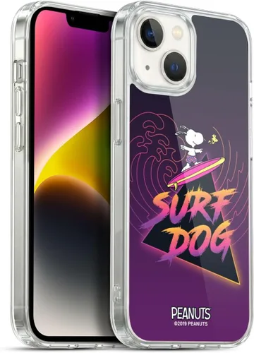 Miniatura 51 de Head Case Designs Peanuts Tropical Surf Snoopy Aloha Disco Gel Funda con licencia oficial [protección de grado militar] compatible con Apple iPhone
