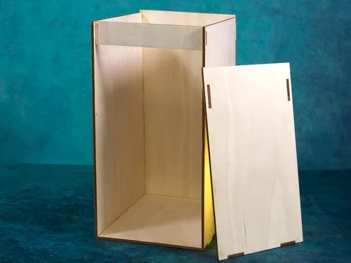 Miniatura 2 de LLC, KISS - Kit de rincón de libro simple y ancho (KSW), proyecto de diorama de madera, modelo de casa de muñecas de bricolaje, soporte de libro