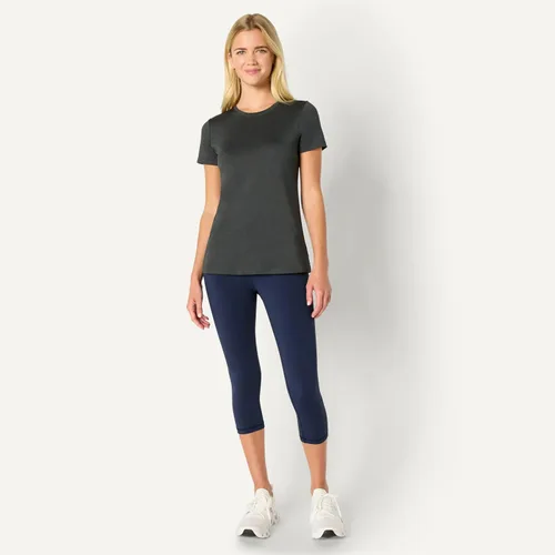 Miniatura 72 de Amazon Essentials Camiseta de manga corta con cuello redondo para mujer, de secado rápido, para entrenamiento, gimnasio, paquete múltiple