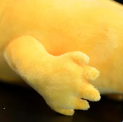 Miniatura 7 de Peluche de Axolotl - Animal de Peluche Axolotl Amarillo, Realista de 20" Lindos Anfibios Ambystoma Espeluznantes Juguetes de Peluche, Colección