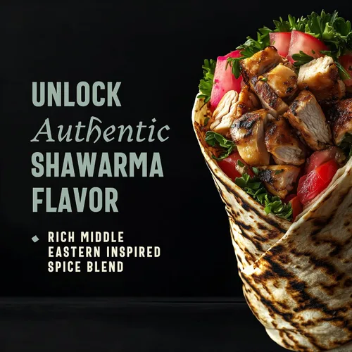 Miniatura 4 de ONE IN A MILL Mezcla de condimentos Shawarma prémium Auténtica mezcla de especias de Oriente Medio Especias y frescura seleccionadas a mano