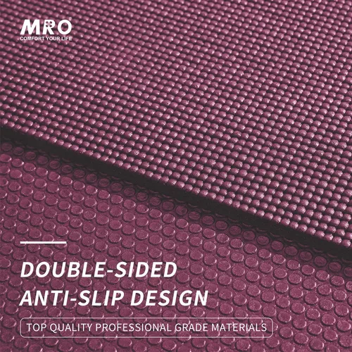Miniatura 2 de MRO Extra Large Yoga Mat, 12'x6'/9'x6'/7'x5'/6'x4' (9MM) Extra Wide and Thick Exercise Mats for Home Gym Workout, Non-Slip, Soft for Women and Men
