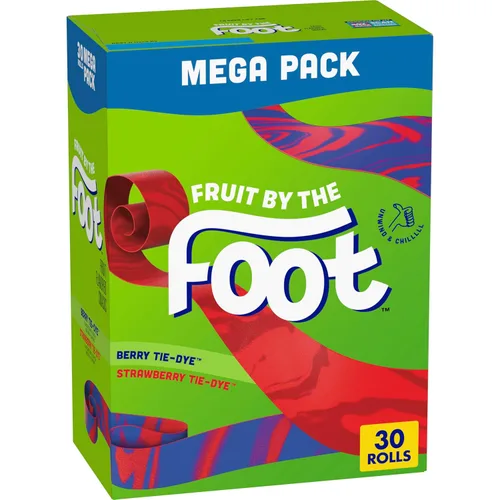 Miniatura 17 de Fruit by the Foot Snacks con sabor a frutas, Starburst, paquete variado, 6 unidades (paquete de 8)