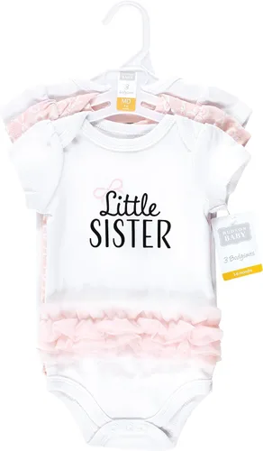 Miniatura 385 de Hudson Baby baby-girls Cotton Bodysuits 3-pack