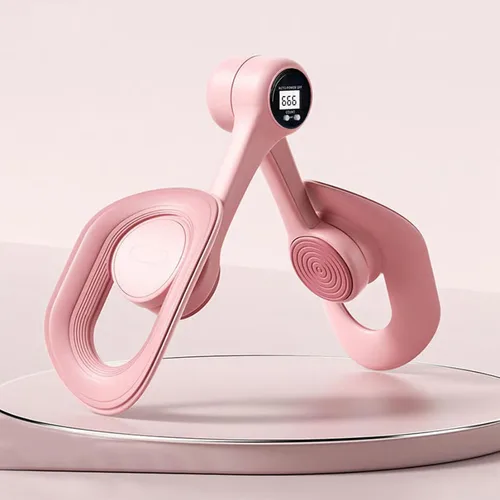 SakerPlus Ejercitador de suelo pélvico para mujeres, entrenador de piernas para entrenamiento interno del muslo para gimnasio en casa, equipo de