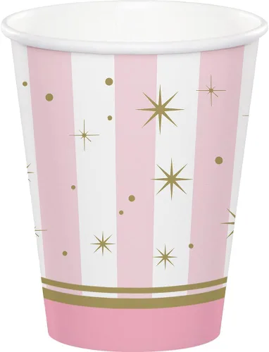 Miniatura 9 de Creative Converting Twinkle Toes 8 invitaciones para fiestas Rosa
