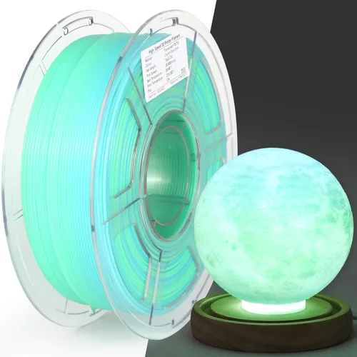 Miniatura 28 de IEMAI Paquete de filamento PETG de 0.069 in, filamento de impresora 3D multicolor translúcido degradado de hasta 23.622 in/s de impresión rápida, 4