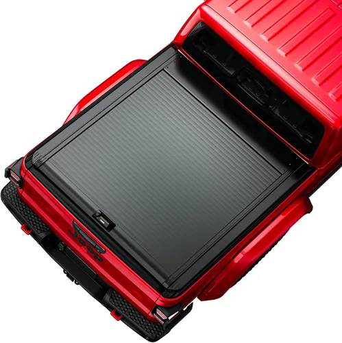 Miniatura 23 de ONINE Cubierta rígida retráctil Pull-Lock-Go para Ford Maverick 2022-2025 con caja de 4.6 pies (54.4 pulgadas), aluminio negro mate, compatible