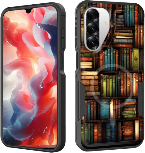 Miniatura 114 de Funda magnética para Galaxy A16 5G, [compatible con MagSafe] [protección contra caídas de grado militar] Funda resistente a prueba de golpes
