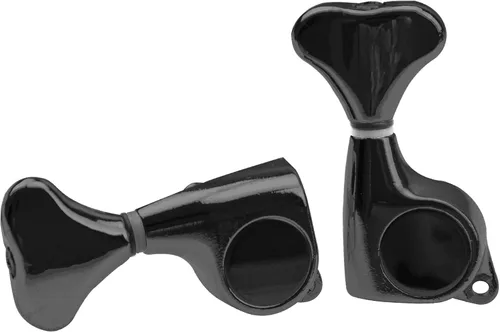 Miniatura 4 de Juego de 6 cabezales de máquina de guitarra Yootones sellados, afinadores de repuesto 3L+3R compatibles con guitarras eléctricas o acústicas Strat