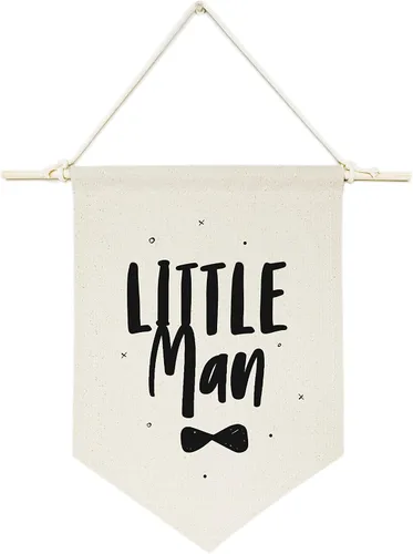 Miniatura 11 de The Cotton & Canvas Co. Cartel de lienzo colgante de pared con alfabeto para bebé, niña, bebé, guardería, habitación de adolescentes y niños