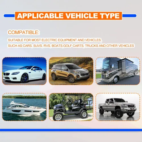 Miniatura 7 de Kit de fusibles de bloque pequeño cuadrado de perfil bajo para automóvil, 20A, 30A, 40A, 50A, 60A, para automóvil, SUV, RV, caravana, carrito
