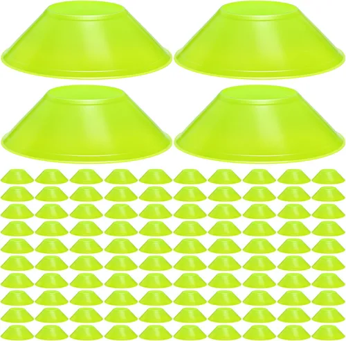 Miniatura 15 de 100 piezas mini conos de fútbol para deporte agilidad disco conos de fútbol entrenamiento para ejercicios de agilidad deportes fútbol fútbol
