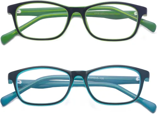 Miniatura 7 de ALWAYSUV Gafas de computadora con bloqueo de luz azul para niños, niñas, adolescentes, niños, gafas de juegos para reducir la fatiga ocular, Púrpura
