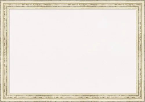 Miniatura 35 de Amanti Art Tablero de corcho blanco para pared (32 x 24) con marco de madera blanco blanco y blanco, tablero de corcho mediano para oficina, tablero