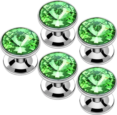 Miniatura 65 de HAWSON Gemelos para hombre con juego de tachuelas de camisa de 4/6 piezas, caja de regalo, joyería para hombre o accesorios para boda, fiesta