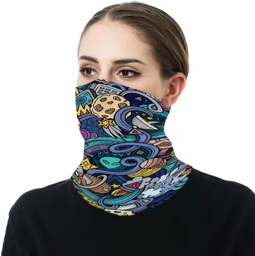 Miniatura 7 de AMRANDOM Polaina para el cuello para mujeres y hombres, pasamontañas, pasamontañas, pañuelos transpirables