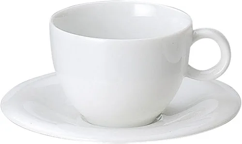 Western Pottery Open Arte (porcelana blanca especial) plato de café, cuenco de 3.3 x 2.5 pulgadas (3.3 x 2.5 in), 7.5 onzas líquidas (210 cc),