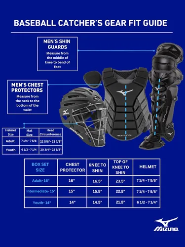 Miniatura 7 de Mizuno Espinilleras de béisbol samurái juvenil