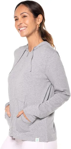 Miniatura 19 de Sudadera con capucha para la costa, de Coolibar, para mujer, UPF 50+, protege del sol