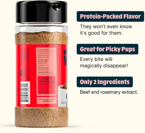 Miniatura 4 de Barkbox Bada Bing Alimento Seco para Perros de Res, Complementos con Alto Contenido de Proteínas e Ingredientes Limitados Potenciador de Comidas