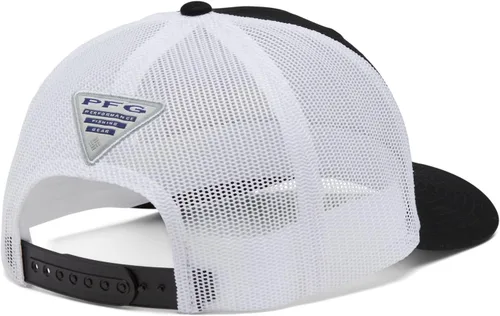 Miniatura 882 de Columbia - Gorra de malla con bandera con árboles unisex para adultos, corona alta