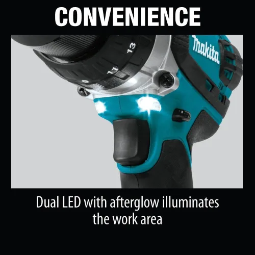Miniatura 5 de Makita XFD03Z 18V LXT taladro inalámbrico con batería de iones de litio 1/2