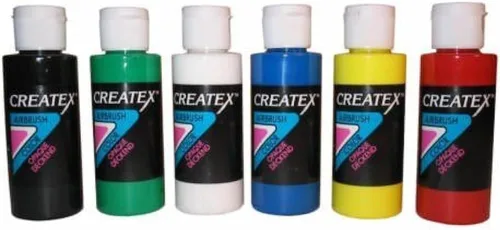 Miniatura 4 de CREATEX Colors Cre5201 Color de Aerógrafo Opaco, 2 oz, Azul