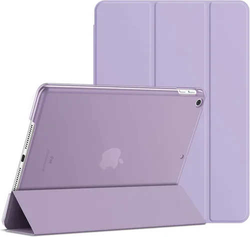 Miniatura 8 de JETech - Funda para iPad (9.7 pulgadas/24.64 cm, modelo 2018/2017, 6ª/5ª generación), funda inteligente con activación/suspención automática (Beige)