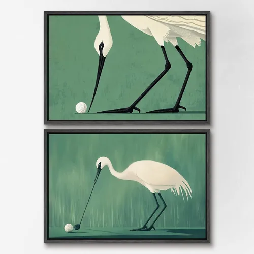Miniatura 120 de SIGNWIN Lienzo enmarcado para pared, ilustraciones abstractas texturizadas en tonos beige terrosos, arte moderno, decorativo, contemporáneo
