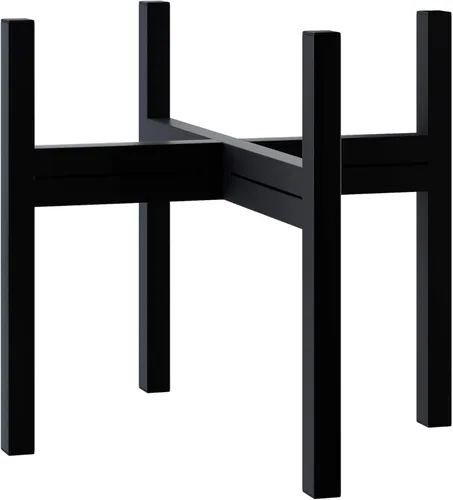 FaithLand Soporte para plantas de mediados de siglo para interiores y exteriores (excepto maceta de 12 pulgadas), con capacidad para macetas de