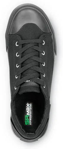 Miniatura 5 de SR Max Ventura - Zapato de trabajo MaxTrax antideslizante para mujer, estilo skate, Negro