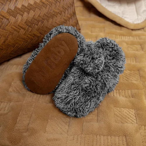 Miniatura 140 de Sawimlgy - Botines de algodón antideslizantes para recién nacido, con agarre, para cuna o para el invierno