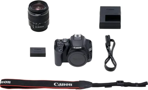 Miniatura 6 de Canon Cámara DSLR EOS 250D con lente de 0.709-2.165 in (negro) (3453C002), bolsa EOS, tarjeta Sandisk Ultra de 64 GB, juego de limpieza y más