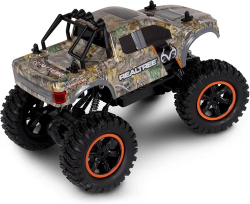 Miniatura 4 de NKOK Realtree 4x4 Off Road Rock Crawler 2.4GHz escala 1/14 R/C (RTR) Ford F-150 Raptor, baterías y cargador incluidos, cuerpo resistente está listo