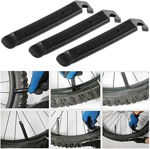 Miniatura 6 de DAWAY Kits de herramientas de reparación de bicicletas, bolsa de reparación de bicicletas y bomba de bicicleta de 120 PSI o bolsa de sillín