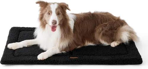 Miniatura 20 de Bedsure Cama Lavable para Jaula de Perro para Perros Pequeños, Alfombra de Espuma Suave para Suelo de Mascotas, Almohadilla Versátil y Ligera