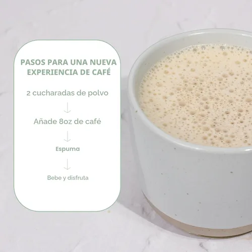 Miniatura 8 de Laird Superfood Creamer - Crema en polvo para el café, sabor a coco, no endulzada, elaborada con superalimentos, sin azúcar añadida, sin gluten, sin