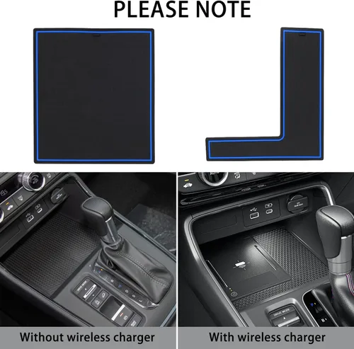 Miniatura 4 de Forro de consola central para accesorios Honda CRV 2023 2024 2025 2026, para tapete de portavasos CR-V, almohadilla para ranura de puerta, adorno