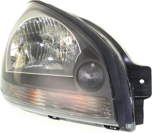 Miniatura 3 de Evan Fischer Faro delantero lateral del conductor y del pasajero para Hyundai Tucson 2005-2009 halógeno con bombillas con luz de señal de giro