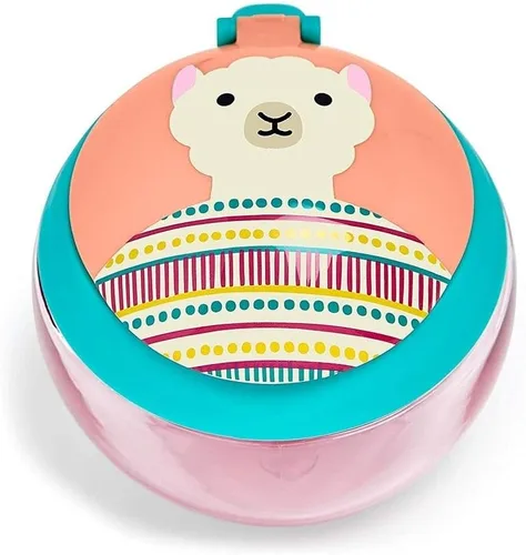 Miniatura 2 de Skip Hop Contenedor de aperitivos para bebés, taza de aperitivos para comida, llama