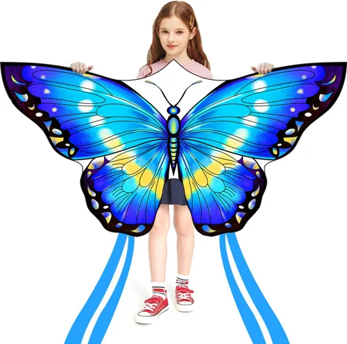 HONBO Butterfly Kites for Kids & Adults, Easy to Fly for Beginners, Each Kite with 300ft Line Handle,Beginner Kite for Kids Ages 4-8,Beach Kites for