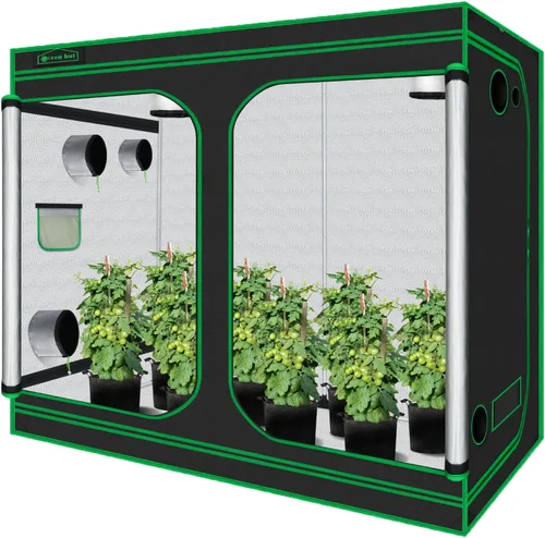 Miniatura 13 de Tienda de cultivo pequeña para plantas de interior de 18 x 30 x 36 pulgadas, tiendas de cultivo hidropónico Mylar para interiores, sala de cultivo