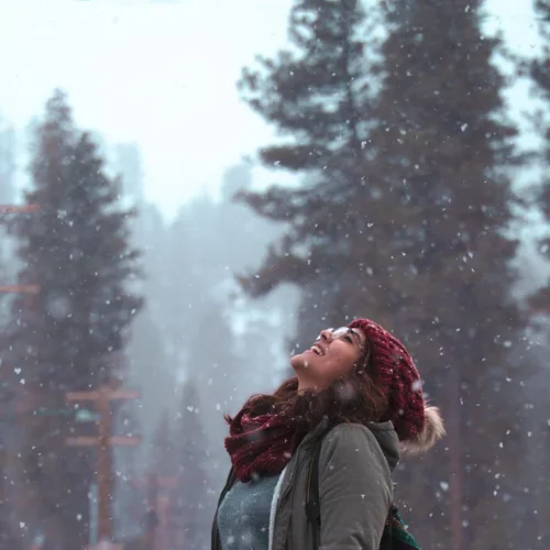 Miniatura 3 de ZOORON Gorro de invierno para mujer, de punto grueso, de piel sintética, pompón, gorro holgado