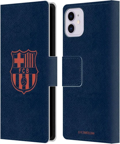 Miniatura 19 de Head Case Designs Funda de piel con licencia oficial del FC Barcelona Barca Crest Graphics para iPhone 11