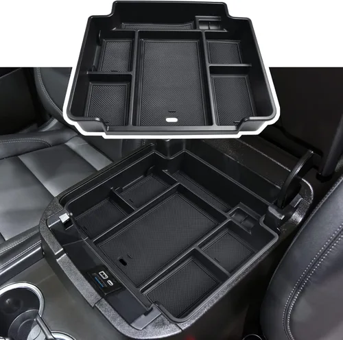 Miniatura 4 de EDBETOS Bandeja organizadora de consola central de tamaño completo compatible con Chevy Tahoe/Suburban 2021-2025 y GMC Yukon 2021-2024, compatible